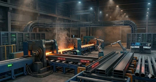 Demir çelik, rulo sac ve sürekli metal üretim hatları